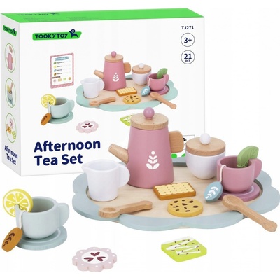 Tooky Toy Čajový set Pastel