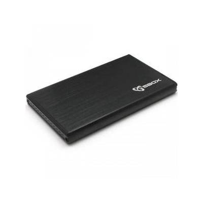 Кутия за hdd/ssd sbox, 2.5 инча, usb 3.0, sata i/ii/iii, до 2 Тb, 9.5 мм, Черен, hdc-2562b