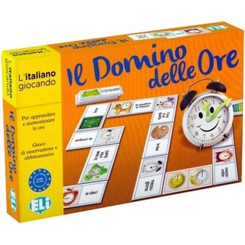 ELi Publishing Образователна игра Eli Il domino delle ore (Италиански език) (KLAB9459)