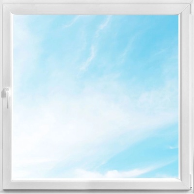 Solid Elements Premium Plastové okno OS 1, P, 120 × 120 cm, trojsklo, 6 komôr, pravé, biele, W2GDBCZTK2.0008