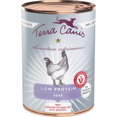 Terra Canis 12x 400g мокра храна за кучета Terra Canis Alimentum Veterinarium Low Protein Chicken