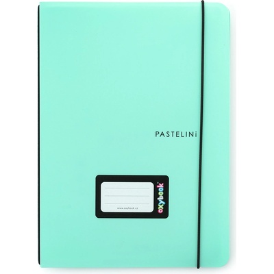Karton P P Sešit PP Oxybook A5 PASTELINI zelená