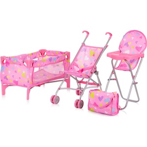 Chipolino Комплект за кукли 3 в 1 "Трикси (3800931060602)