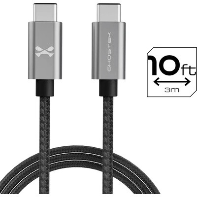 Ghostek USB-C to USB-C - Durable Graded Charging Cables - 3 m