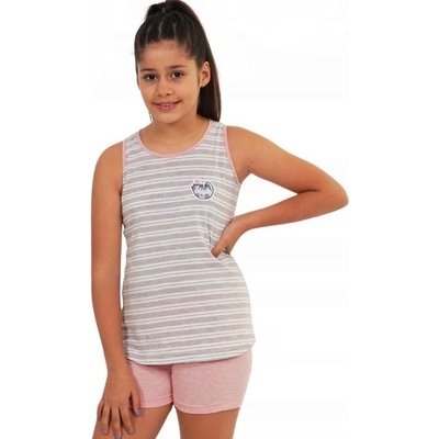 Dětské pyžamo 1F0602 růžové