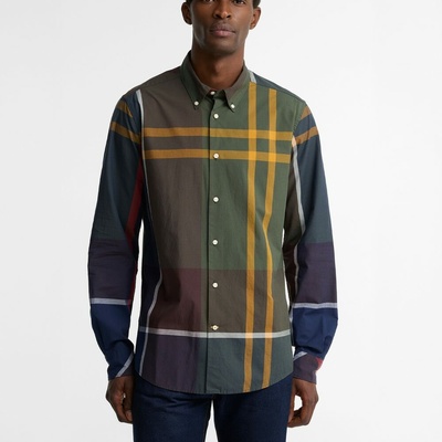 Barbour Oversized Tartan Dunoon Tailored košel'a Classic