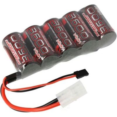 Robitronic NiMH батерия 6.0V 3600mAh плоска RX