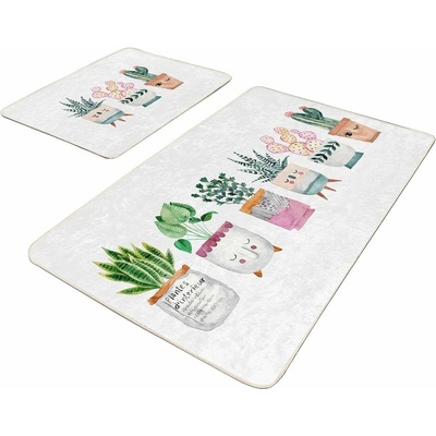 Mila Home Succulent Biele 2 ks 60x100 cm