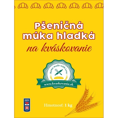 Mlyn trenčan pšeničná múka hladká na kváskovanie 1 kg