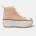 Firetrap Дамски високи кецове Firetrap Platform Hi top Ladies Trainers - Beige
