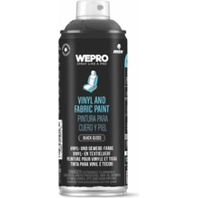 MTN WEPRO Barva na vinyl a textil, černá lesklá 400 ml
