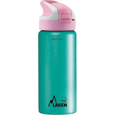 Laken termoláhev Summit 500 ml tyrkysová růžová