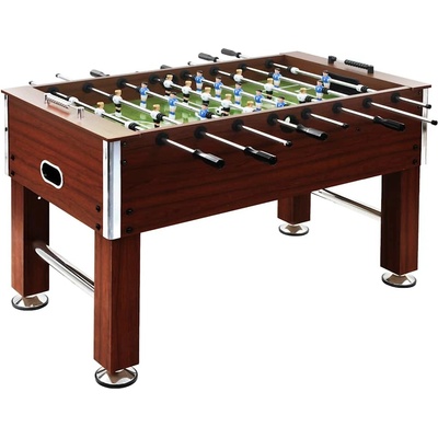 VidaXL Stolní fotbal ocel 60 kg 140 x 74,5 x 87,5 cm 91438 světle hnědá – Zboží Živě