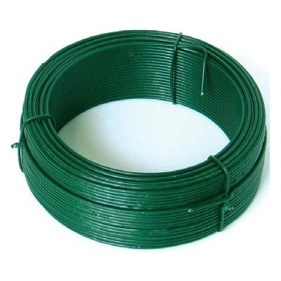 Vázací drát PRIMA poplastovaný | zelená RAL 6005 | drát 1,4 mm | svitek 50 m