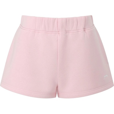 Slazenger Дамски поларени къси панталони Slazenger Fleece Shorts Womens - Pink