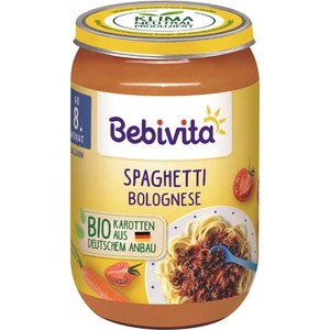 Bebivita Био Пюре Спагети Болонезе 220 гр. - 8+ месеца