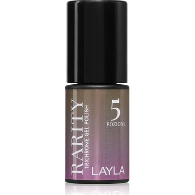 Layla Cosmetics Rarity gelový lak na nehty s použitím UV/LED lampy odstín n.5 5 ml