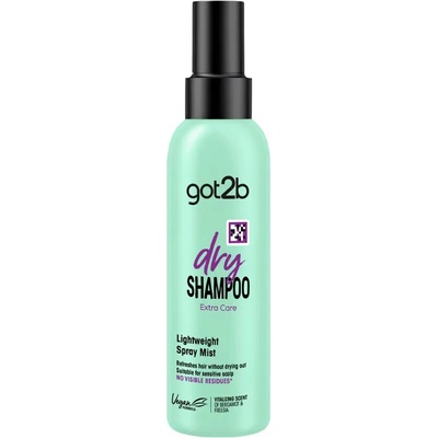 got2b Fresh it Up Extra Care jemný suchý šampon vůně Bergamot & Freesia 150 ml