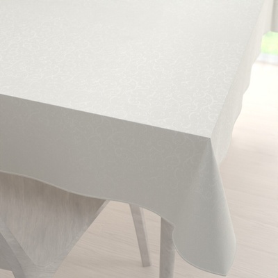 Biante Teflónový obdĺžnikový obrus TF-010 Ornamenty smotanový 60x100 cm