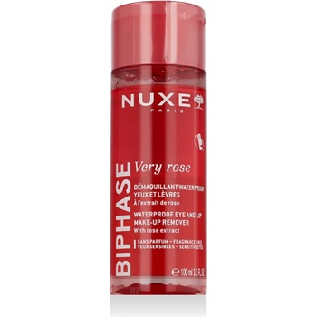 NUXE Very Rose Biphase Waterproof Eye And Lip Make-Up Remover 100 ml
