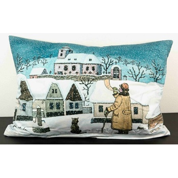 Galanteria Eshop so zipsom Josef Lada Ponocný so psom 33 x 50 cm