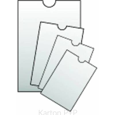 Karton P+P Průhledný obal lovecký lístek