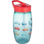 Canpol babies Чаша със сгъваема сламка Canpol - Cars, 400 ml (56/618_blu)