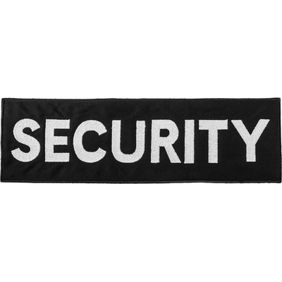 Triangles Nášivka SECURITY velká bílá 100x320 mm Z0453 Barva: Bílá