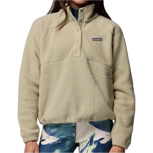Columbia Дамски поларен пуловер Columbia Women's Jasper Ridge Pebbled Fleece Half Snap Fleece jumper - Safari - размер XS (105-6167-0411)