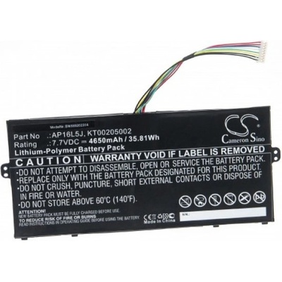 VHBW Батерия за Acer Swift 5 SF514 / Spin 1 SP111, AP16L5J, 4650 mAh (888202314)