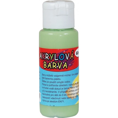 Akrylová barva 60 ml světle zelená /yellow green/ ARF002*09 SMT Creatoys s.r.o. – Zboží Dáma