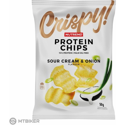 NUTREND CRISPY! proteinové chipsy, 50 g