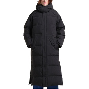 DEDICATED Дамско палто Dedicated Women's Long Puffer Jacket Karmas Coat - Black - размер XL (102-4196-0115)