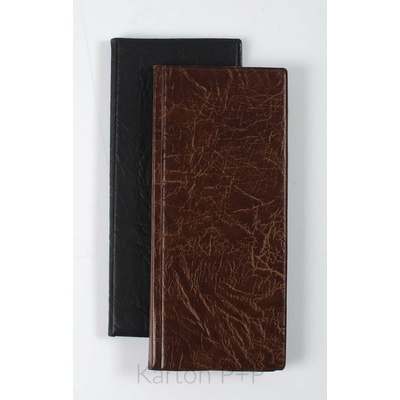 Karton P+P Vizitkář čtyřřadý kůže EKO 6-199 hnědý – Zboží Mobilmania