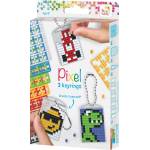Pixelhobby Креативен комплект с пиксели Pixelhobby - Ключодържатели, готини (20132) - ozone