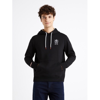 Celio Мъжки черен суитчър с щампа Celio Monopoly Celio | Cheren | МЪЖЕ | XS