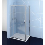 POLYSAN Easy Line - Душ ъгъл 80-90x80 см, L/R вариант, прозрачно стъкло/хром EL1615EL3215 (EL1615EL3215)