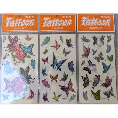 Татуировка с пеперуда