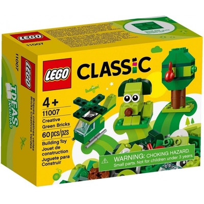 LEGO® Classic 11007 Zelené kreatívne kocky