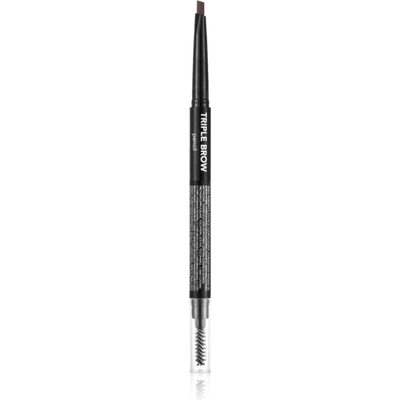 Flormar Triple Brow Pencil молив за вежди 3 в 1 цвят 002 Auburn 0.75 гр