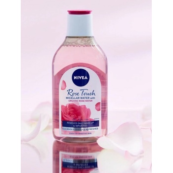 Nivea Rose Touch Micellar Water With Organic Rose Water Мицеларни води 400ml