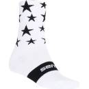 Sensor ponožky Stars černo bílé