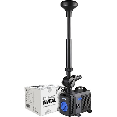 INVITAL Fontánové čerpadlo ECO P-4800 4500 l/h 4m regulovatelné