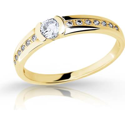 Cutie Jewellery diamonds dámský prsten Z6708 2106 ze zlata s diamanty Žlutá