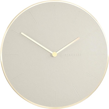 Stackers Стенен часовник Stackers 40 см светлобежов (75650)
