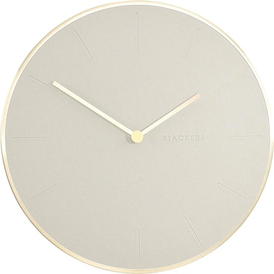 Stackers Стенен часовник Stackers 40 см светлобежов (75650)