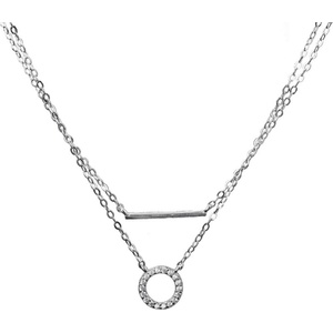 Silenti Jewelry Сребърно колие "Хармония