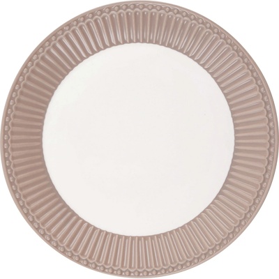 GREEN GATE Dezertný tanier Alice Hazelnut Brown 23 cm