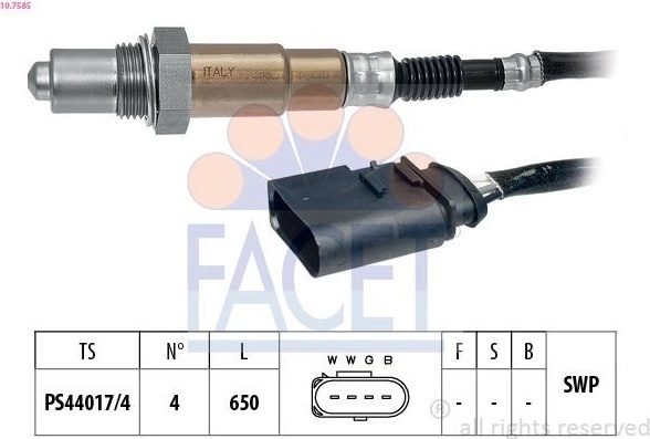 Lambda sonda FACET 10.7585
