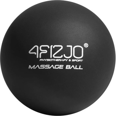 4FIZJO LACROSSE MASSAGE BALL – LAKROSOVÁ MASÁŽNA LOPTIČKA čierna